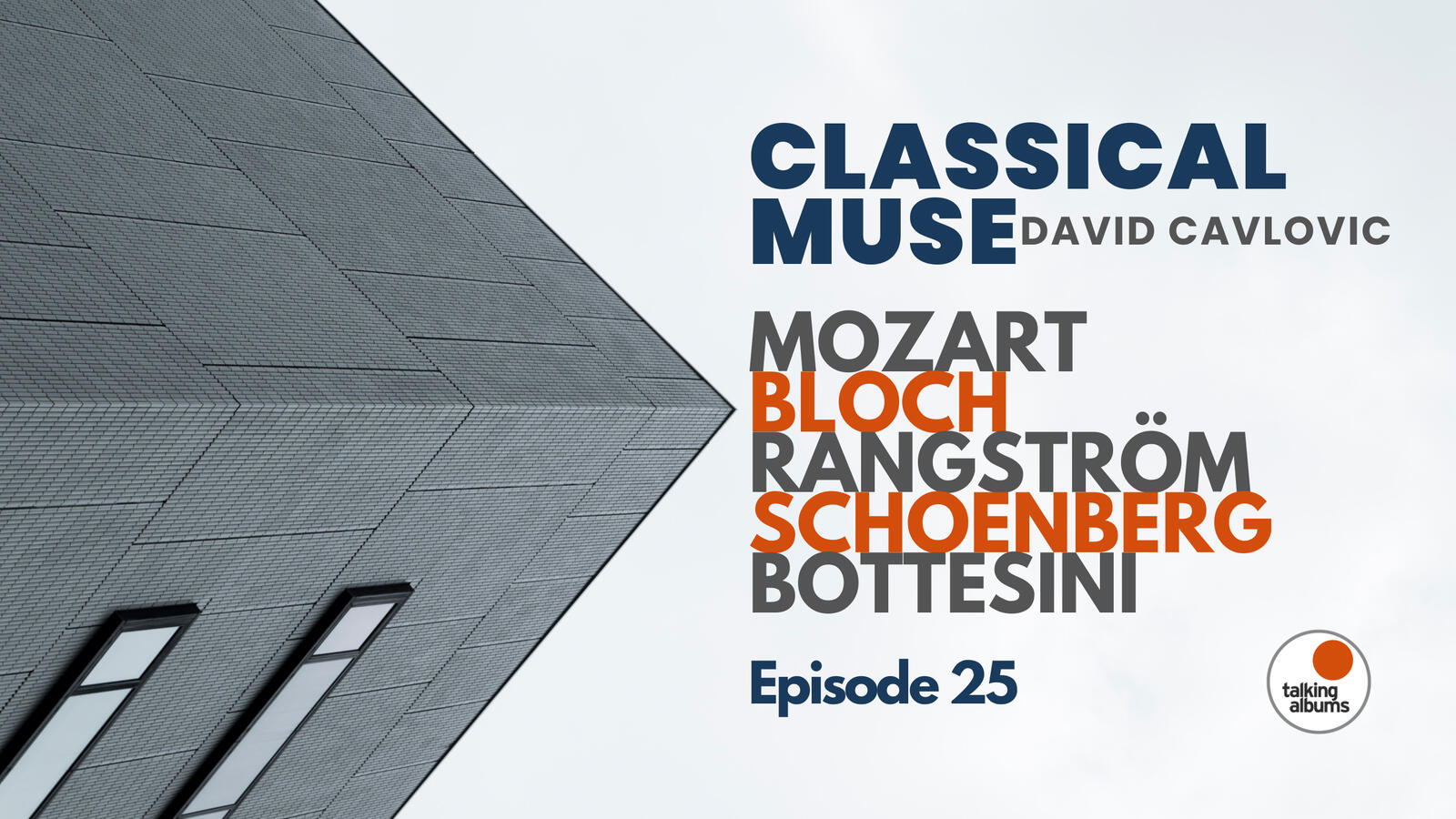 Radio veteran David Cavlovic presents music from his personal collection.