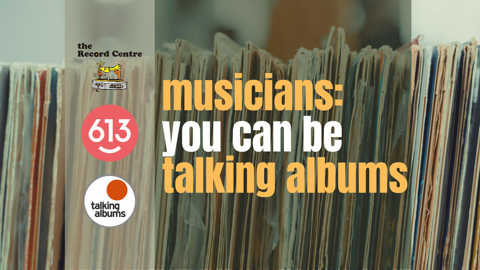 talking albums invitation